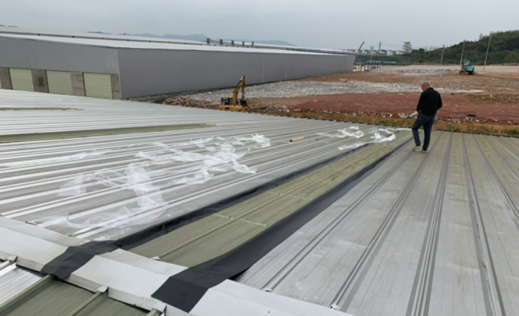 福田厂房屋面防水维修案例